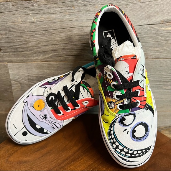 Vans Shoes - Vans Era x🎄🎃 Nightmare Before Christmas Halloween Town Sneakers, W7|M5.5